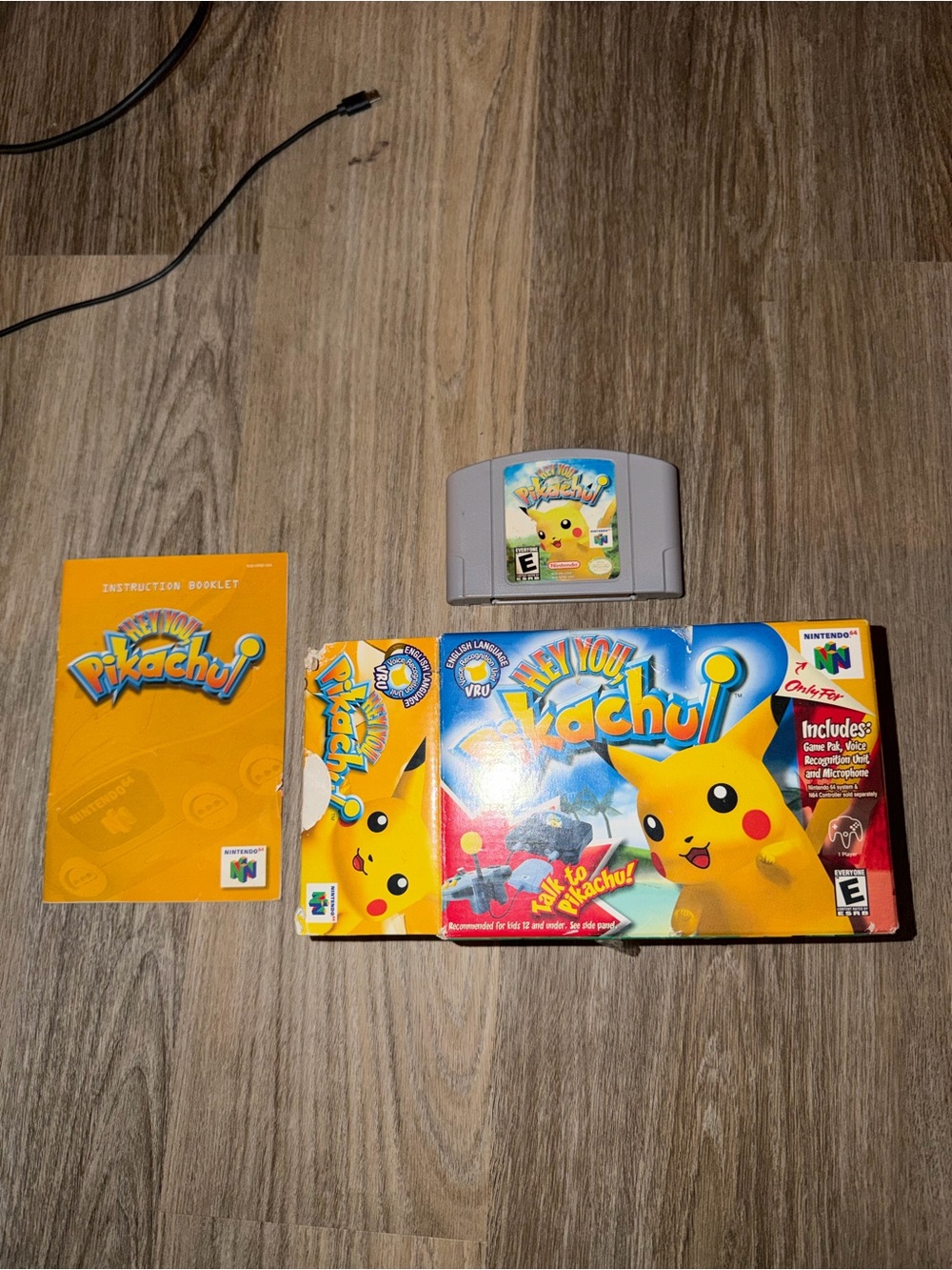 Nintendo Hey You, Pikachu! N64 Game